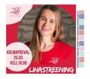 JÄÄB ÄRA!  Liikudes tervemaks, tund spordikeskuses @ Kuressaare Spordikeskus