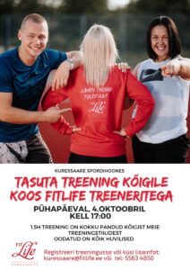 FitLife tasuta treening @ Kuressaare Spordikeskus