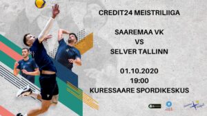 Credit24 Meistriliiga võrkpallis, Saaremaa VK vs Selver Tallinn @ Kuressaare Spordikeskus